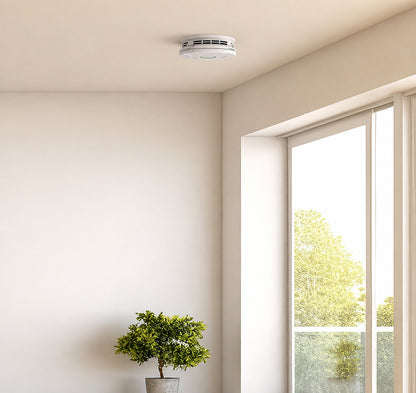 Innolink 10 Year Battery Powered Wireless Interconnected Smoke Detector with Voice Alarm 4 Pack IL86SMR10 4