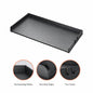 SKYSHALO Washer Dryer Countertop 54 in x 27 in Laminate Countertops in Polished Black with Standard Edge for Laundry Room