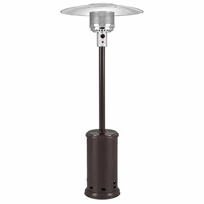Nexgrill Sundara 48 000 BTU Bronze Propane Standing Patio Heater with Wheels 920 0079E