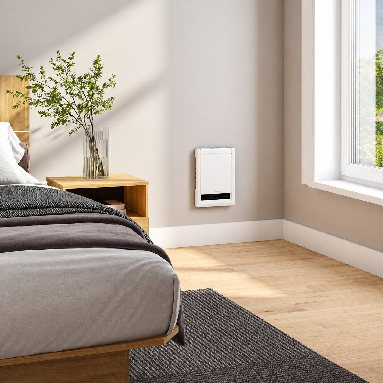 Stelpro 120 Volt 1500 Watt Electric Wall Fan Heater