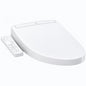 TOTO S2 Washlet Electric Heated Bidet Seat for Elongated Toilet in Cotton White SW3346 01