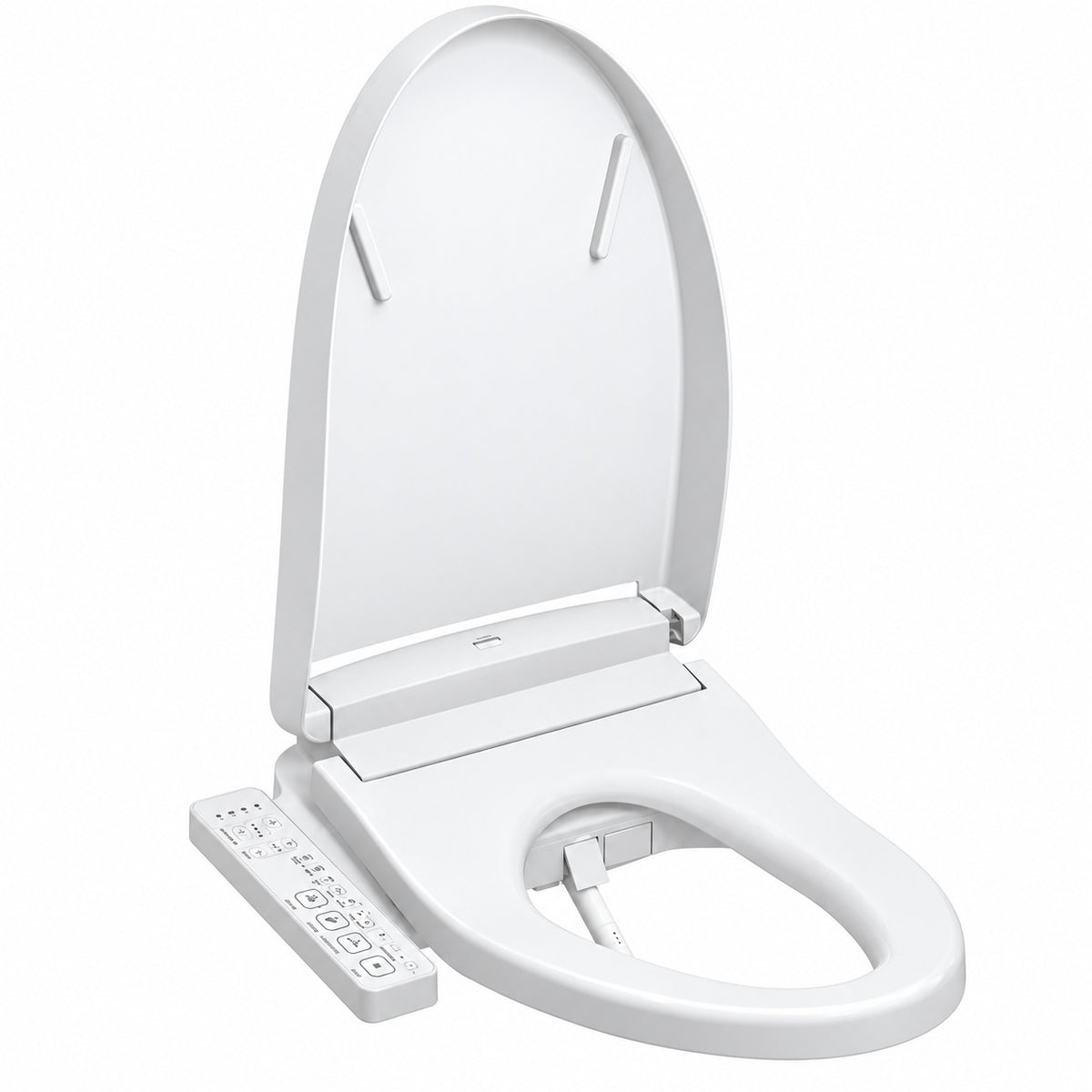 TOTO S2 Washlet Electric Heated Bidet Seat for Elongated Toilet in Cotton White SW3346 01