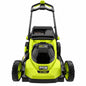 RYOBI 40V HP Brushless 20 in Cordless Battery Walk Behind Push Lawn Mower with 6 0 Ah Battery and Charger RY40HPLM06K