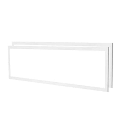 SKYSHALO 2Pack 1x4ft Integrated LED Flat Panel Light 5700 LM Flush Mount Drop Ceiling Lighting Fixture 3 Color