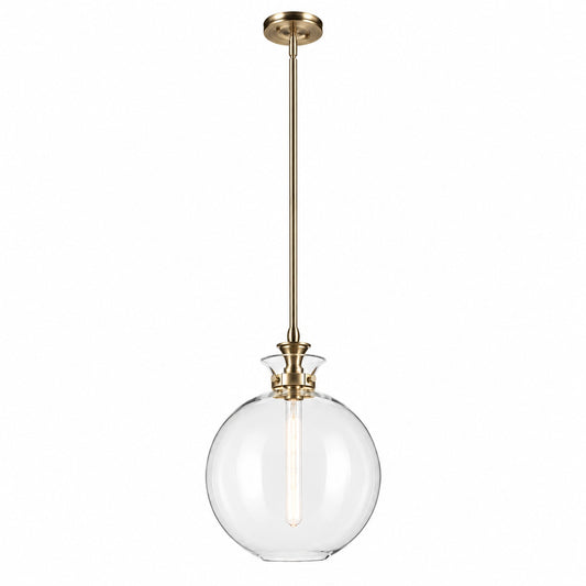 KICHLER Laria 15 in 1 Light Pendant with Clear Glass in Champagne Bronze