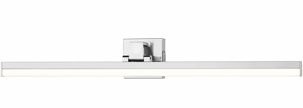 JUSHENG 54 72 in 1 Light Nickel Bathroom LED Vanity Light Bar with Dimmable 5500K Light HD 8770 NK 32W 5500K
