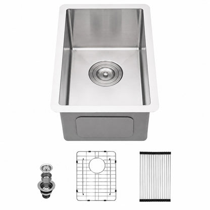 Cadeninc 12 x 18 in 16-Gauge Undermount Sink LQlor-916