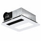 Wudkey 1 Piece White Quiet Bathroom Exhaust Fan with Light and Heater 4 in 1 Bathroom Ventilation System 1800W Heating Power BD9I33 6