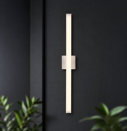 KUZCO VIBE Geri 36 in Brushed Nickel dimmable LED Wall Vanity Light WS36 014 BN