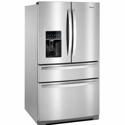 Whirlpool Wrx986sih 36 Wide 26 2 Cu Ft French Door Refrigerator Stainless Steel