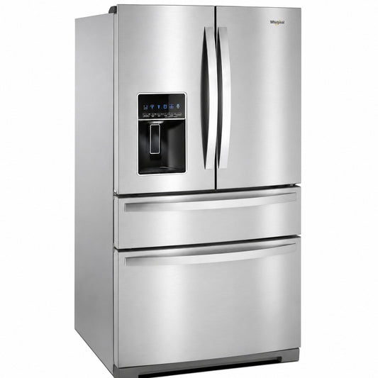 Whirlpool Wrx986sih 36 Wide 26 2 Cu Ft French Door Refrigerator Stainless Steel