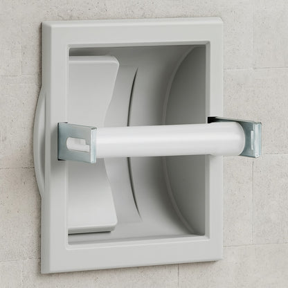 Futura Recessed Toilet Paper Holder in Polished Chrome