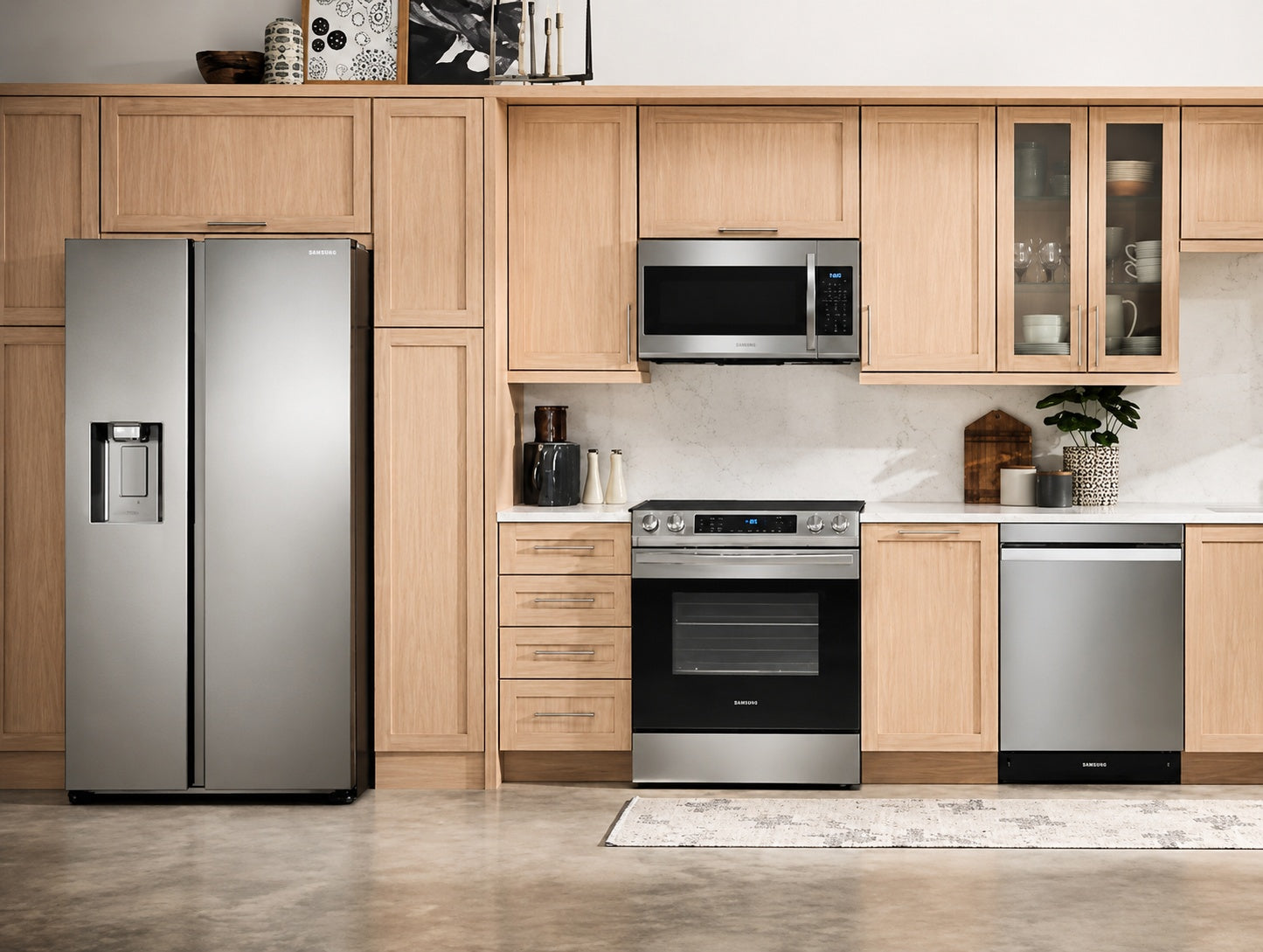Samsung 27 4 Cu Ft Large Capacity Side By Side Refrigerator
