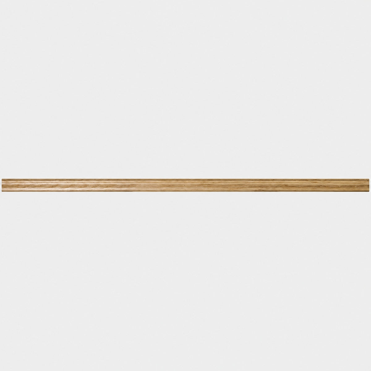 Hampton Bay Hampton 91 5 in W x 2 5 in H x 0 5 in D Kitchen Cabinet Traditional Crown Molding in Natural Hickory