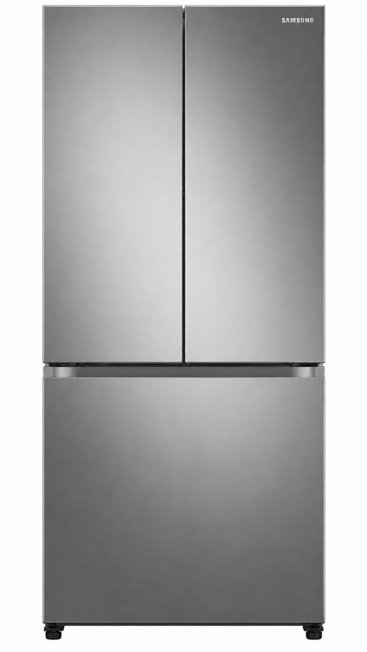 Samsung 22 Cu Ft Smart 3 Door French Door Refrigerator with External Water Dispenser