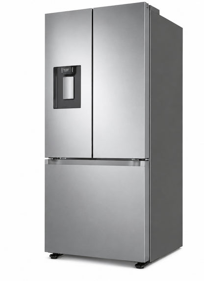 Samsung 22 Cu. Ft. Smart 3 Door French Door Refrigerator with External Water Dispenser