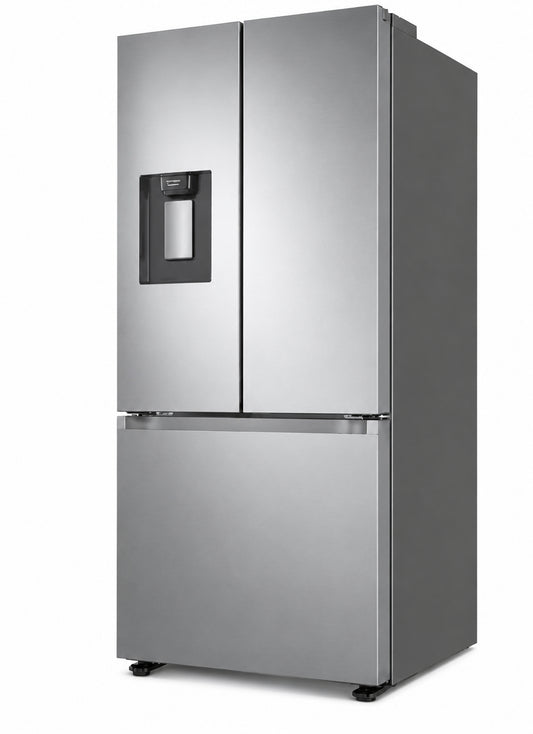 Samsung 22 Cu. Ft. Smart 3 Door French Door Refrigerator with External Water Dispenser