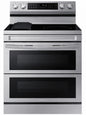 Samsung 6 3 Cu Ft Smart Freestanding Electric Range with Flex Duo Air Fry and Griddle