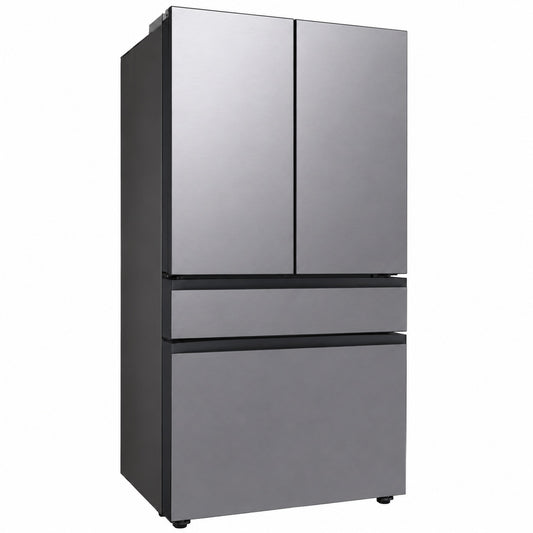 Samsung 23 Cu Ft Bespoke Counter Depth 4 Door French Door Refrigerator with Beverage Center