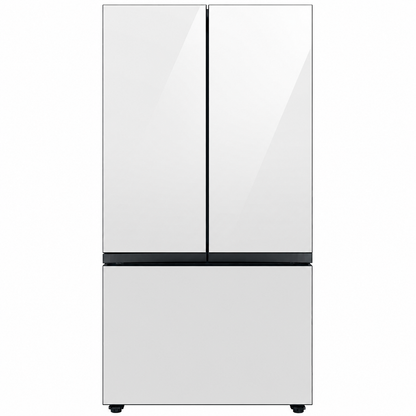 Samsung 30 Cu Ft Bespoke 3 Door French Door Refrigerator with Beverage Center