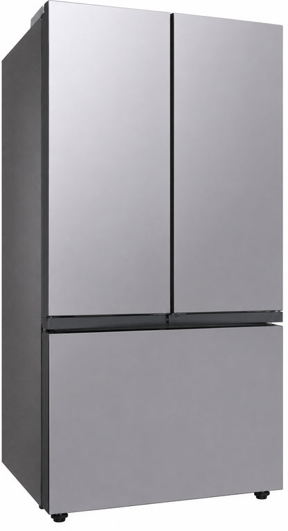 Samsung 30 Cu Ft Bespoke 3 Door French Door Refrigerator with Beverage Center