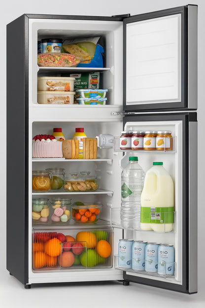 Midea 4.5 cu. ft. 2-Door Compact Refrigerator with Crisper Drawer