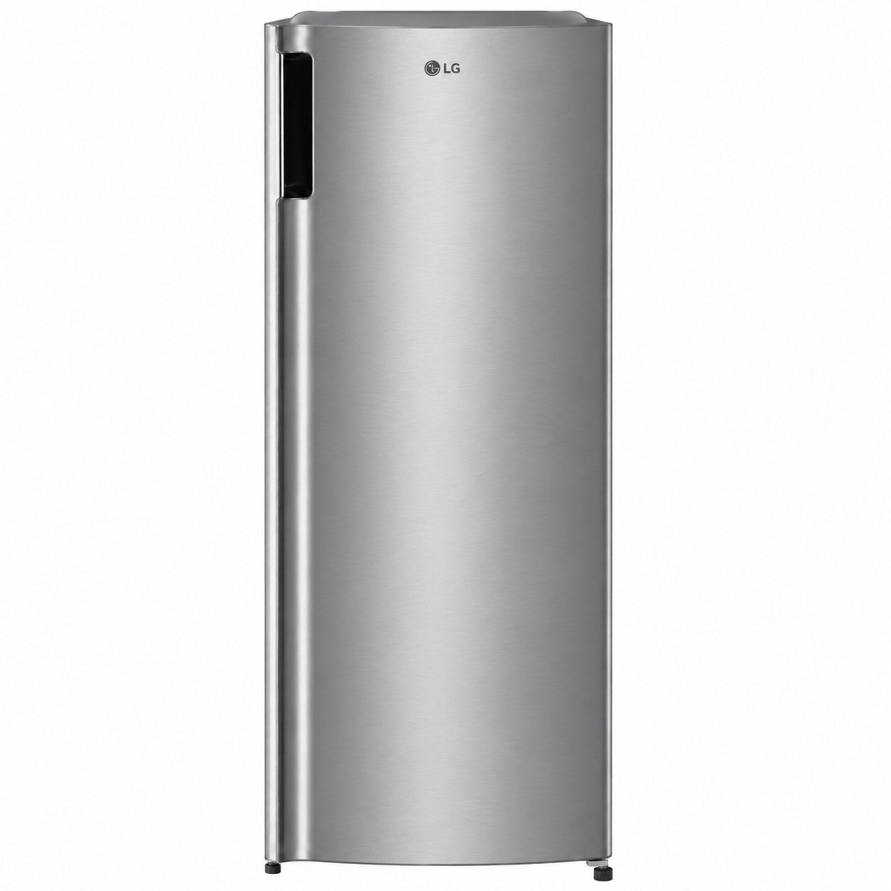 LG 6 0 Cu Ft Single Door Refrigerator with Inverter Compressor and Pocket Handle In Platinum Silver