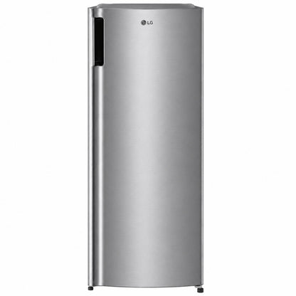 LG 6 0 Cu Ft Single Door Refrigerator with Inverter Compressor and Pocket Handle In Platinum Silver