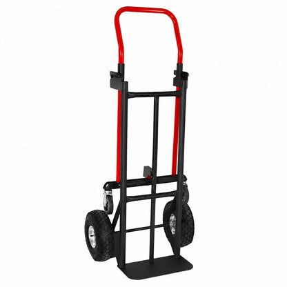 Milwaukee 800 lbs Capacity 2 in 1 Convertible Hand Truck