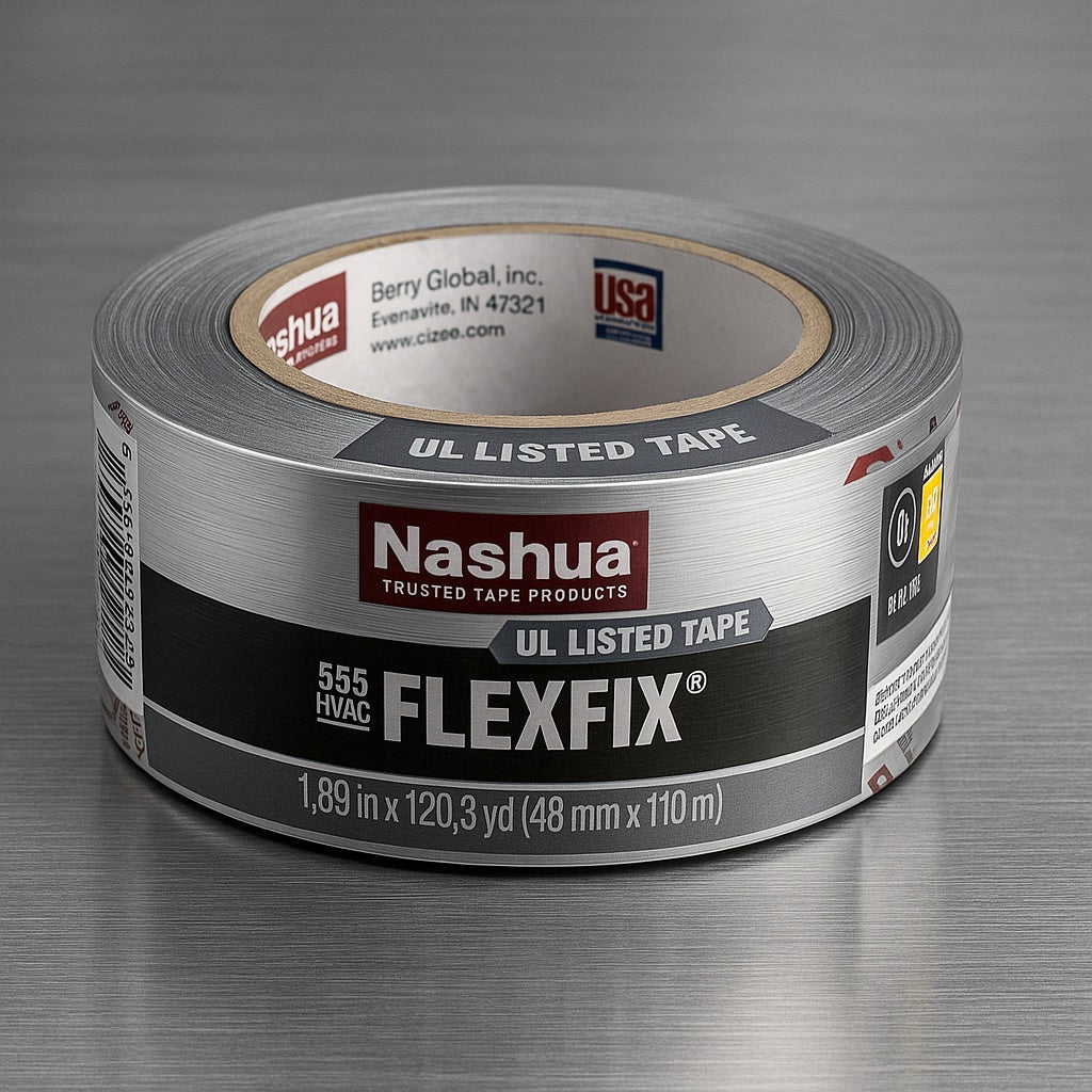 Tape 1 89 in x 120 3 yd 555 FlexFix UL Listed Duct Tape Sealer 1529786/100575721