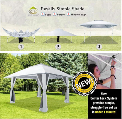 Easiest Pop Up Gazebo With Wheeled Storage Bag