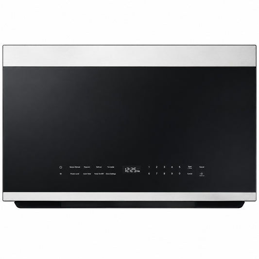 Samsung Bespoke Smart 2 1 Cu Ft Over The Range Microwave with Wi Fi Lcd Display