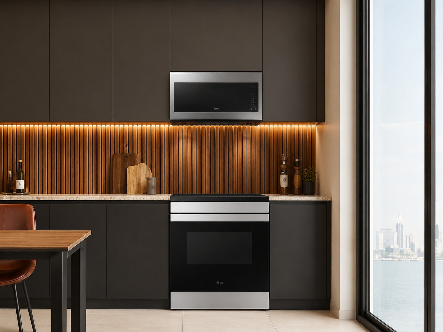 Samsung 2 1 Cu Ft Over The Range Microwave with Wi Fi and Smartthings