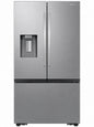 Samsung 36 In 26 Cu Ft Counter Depth 3 Door French Door Refrigerator In Stainless Steel with External Water and Ice Dispenser
