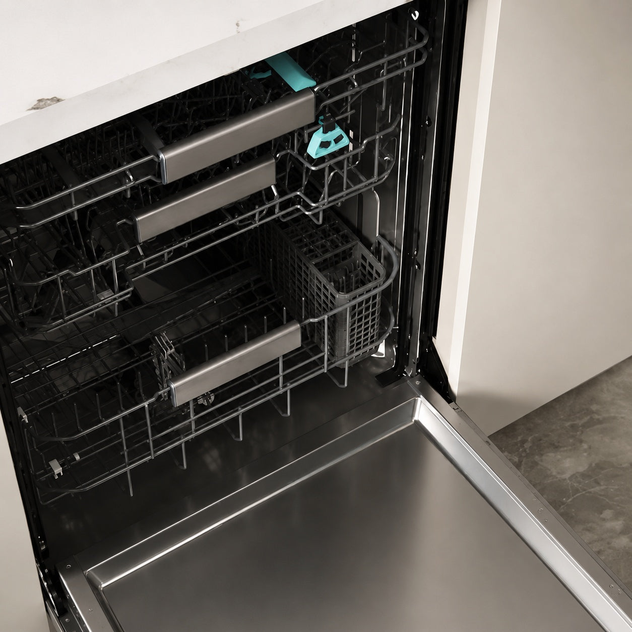 Samsung 38 Dba Bespoke Smart Dishwasher with Recessed Handle and 3rd Rack Washing System