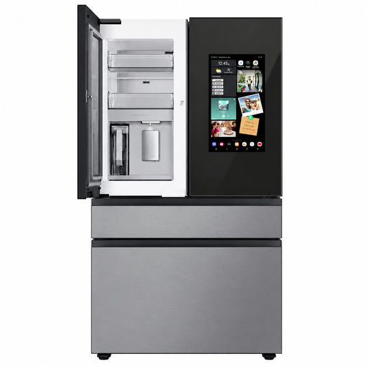 Samsung Bespoke 29 Cu Ft 4 Door French Door Refrigerator with Family Hub