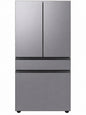 Samsung 23 Cu Ft Bespoke Counter Depth 4 Door French Door Refrigerator with Inner Beverage Center and Flexzone Drawer