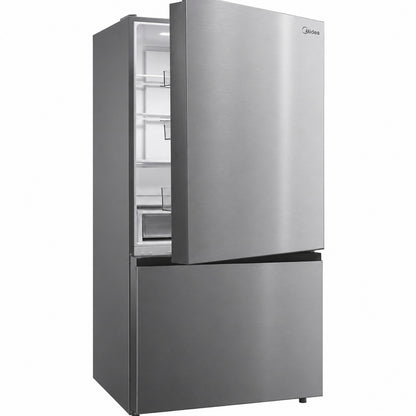Midea 22 8 Cu Ft Counter Depth Bottom Freezer Refrigerator with Ice Maker