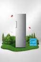 Hisense 10.2 cu. ft. Garage Ready Frost Free Convertible Upright Freezer with Seal Break Handle