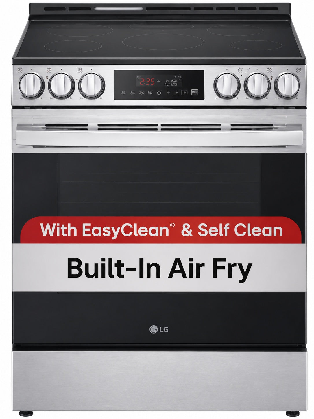 LG Electric Single Smart Oven Range with Air Fry Probake Convection
