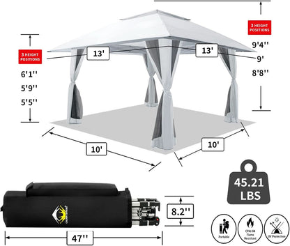 Easiest Pop Up Gazebo With Wheeled Storage Bag