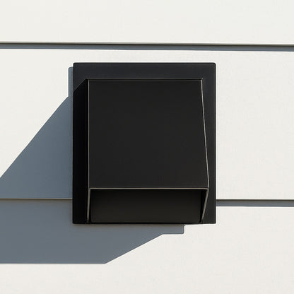 4 in. Round Wall Vent in Black WVA4BL