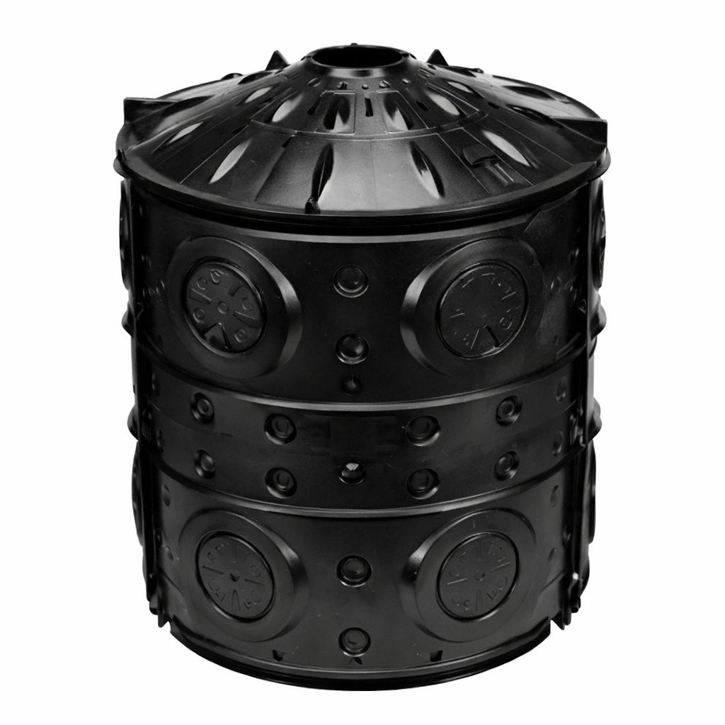 NDS 24 in x 24 in x 29 in 50 Gal Plastic Flo Well Stormwater Dry Well System Catch Basin Kit 3 Side Panels and 1 Cover