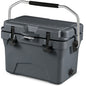 20 Quart Portable Hard Cooler with Built-in Ruler and Bottle