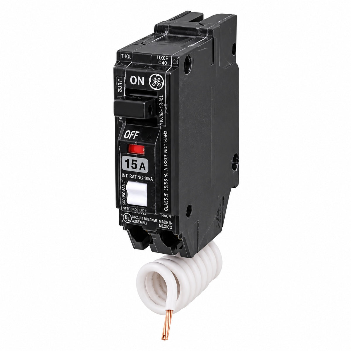 GE Q Line 15 Amp Single Pole Arc Fault Combination Circuit Breaker THQL1115AFP2