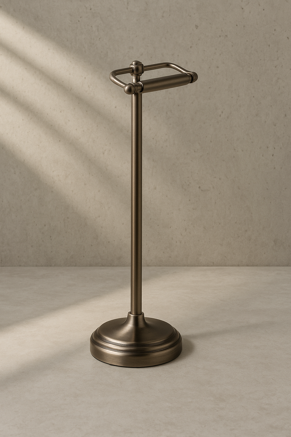 Delta Crestfield Free-Standing Toilet Paper Holder in Venetian Bronze