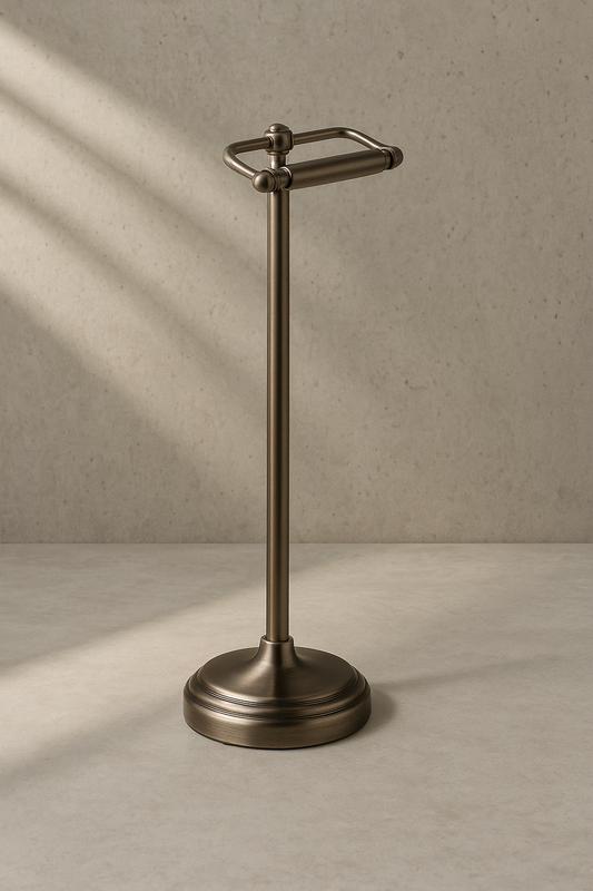 Delta Crestfield Free-Standing Toilet Paper Holder in Venetian Bronze