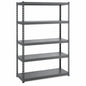 Gladiator 5 Tier Steel Garage Storage Shelving Unit with EZ Connect 48 in W x 72 in H x 18 in D GARK485TGG