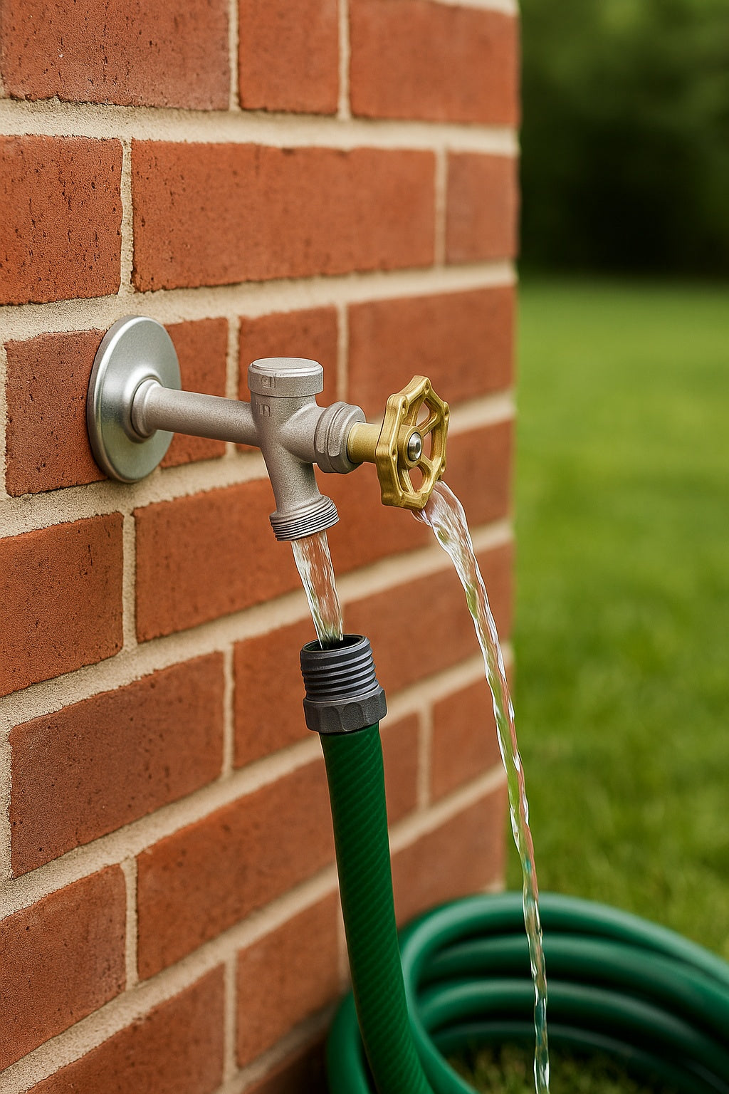 3 4 in x 1 2 in MHT x FIP 10 in L Chrome Plated Brass Anti Siphon Frost Free Sillcock Valve 104 617EB/205821915