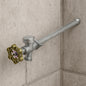 3 4 in x 1 2 in MHT x FIP 10 in L Chrome Plated Brass Anti Siphon Frost Free Sillcock Valve 104 617EB/205821915